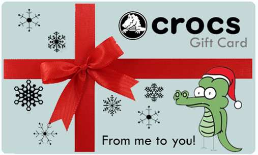 crocs gift card balance